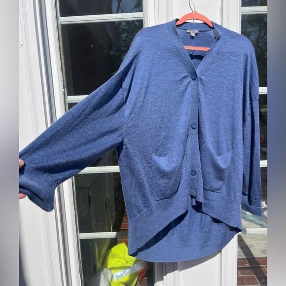 COS Oversized Wool Cardigan Sweater - Picture 1 of 6